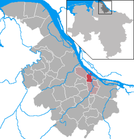 Kaart van Steinkirchen