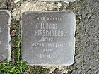 Stolperstein für Ludwig Hirschberg