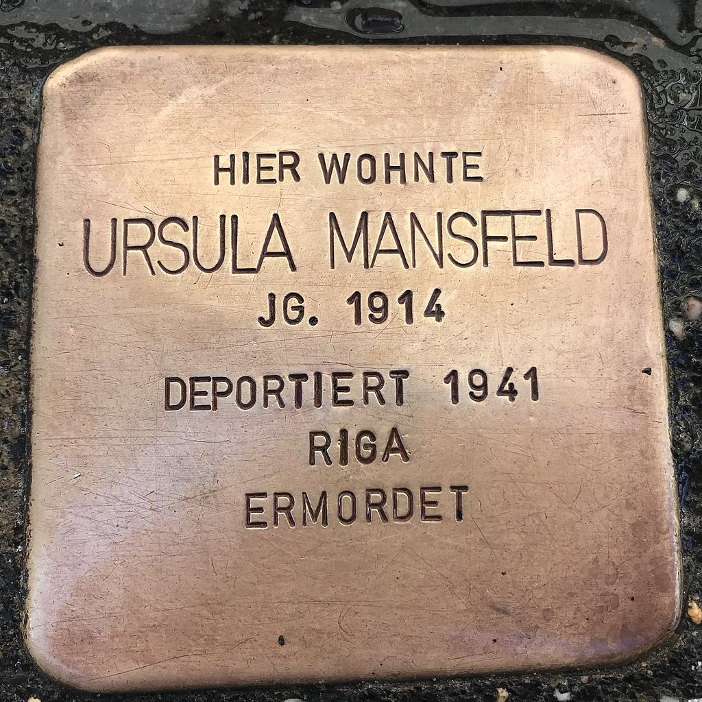 Stolperstein Ursula Mansfeld in Lüchow ( Wendland).jpg