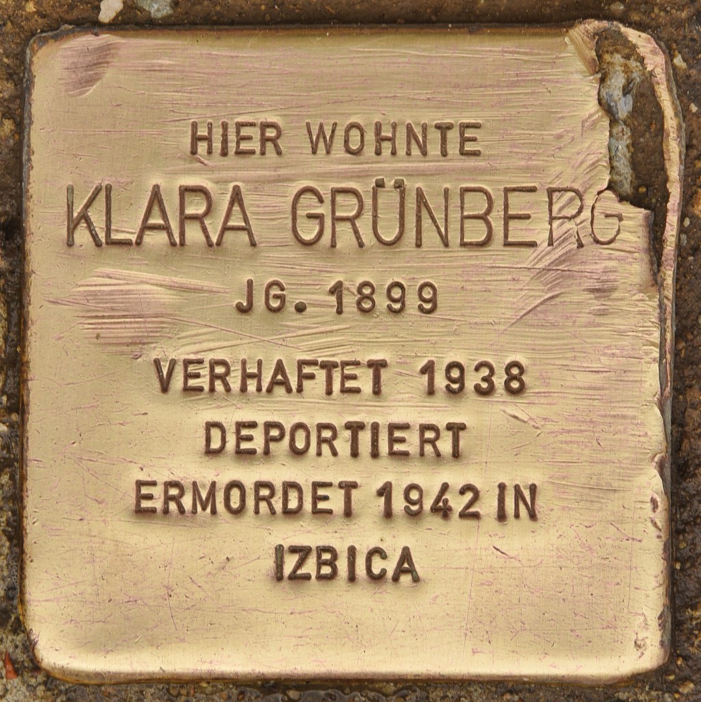 Stolperstein für Klara Grünberg (Wels).jpg