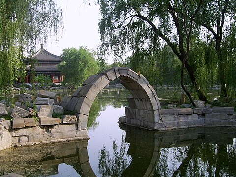 Remains of the Old Summer Palace garden