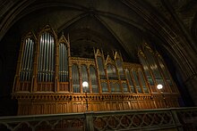 Strasburg iglise Saint-Paul orgue Walcker 24 noyabr 2013 yil 01.jpg