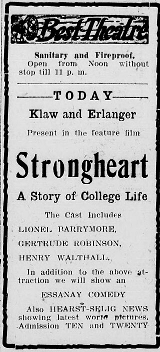 <i>Strongheart</i> (film) 1914 film