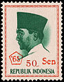 Sukarno, 50sen (1965).jpg
