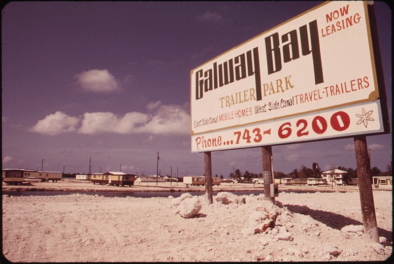 File:TRAILER PARK UNDER CONSTRUCTION AT MARATHON IN THE CENTRAL FLORIDA KEYS. THIS IS ONE OF MANY SUCH PARKS SPRINGING UP... - NARA - 548762.jpg