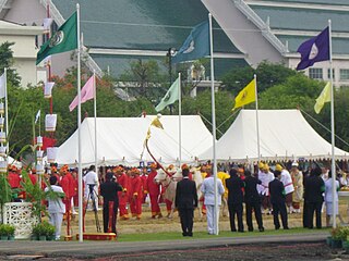 Royal Ploughing Ceremony traditional rite in some Asian countries