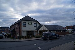 A Harvester pub with adjacent Travelodge in Colton, Leeds The Colton Mill, Colton Mill, Leeds.jpg