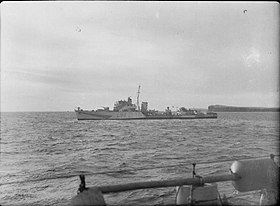 A HMS Pytchley (L92) cikk szemléltető képe