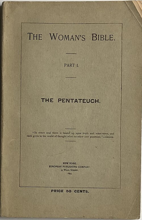 This book, written by women, is a collection of critical commentaries on texts within chapters of the Bible directly referring to women with its purpo