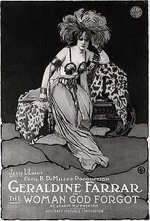 <i>The Woman God Forgot</i> 1917 film