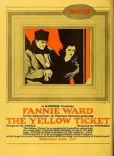 <i>The Yellow Ticket</i> (1918 film) 1918 American film