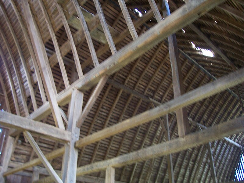 File:Timber frame barn.jpg