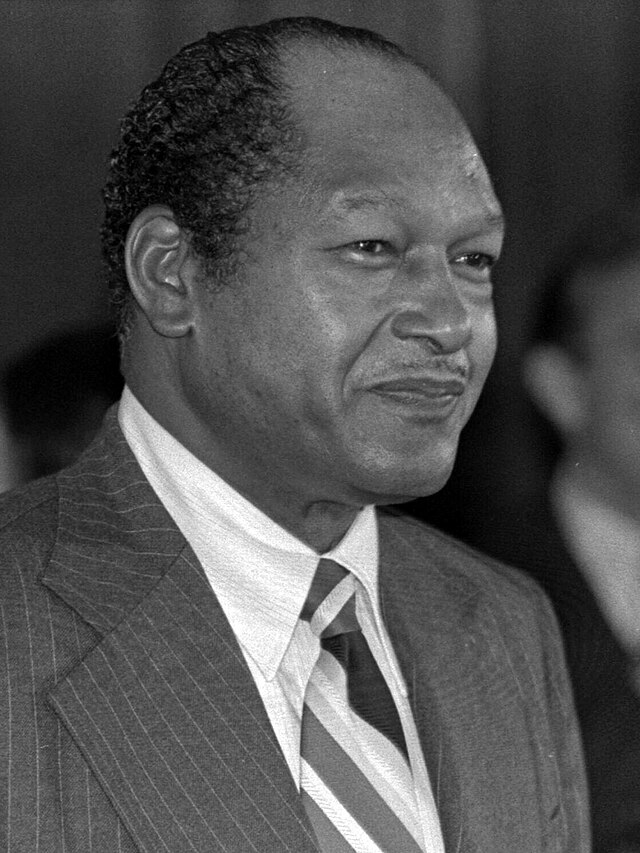 Los Angeles Mayor Tom Bradley in 1980