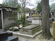 Mormântul lui Alexandre DUJARRIER - Cimitirul Montmartre.JPG