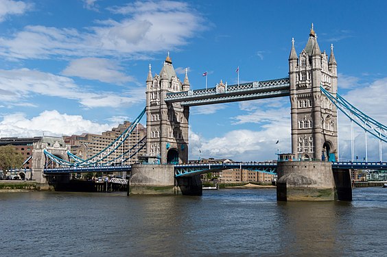 Tower Bridge, London, England (1886–1894)