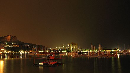 Townsville by night