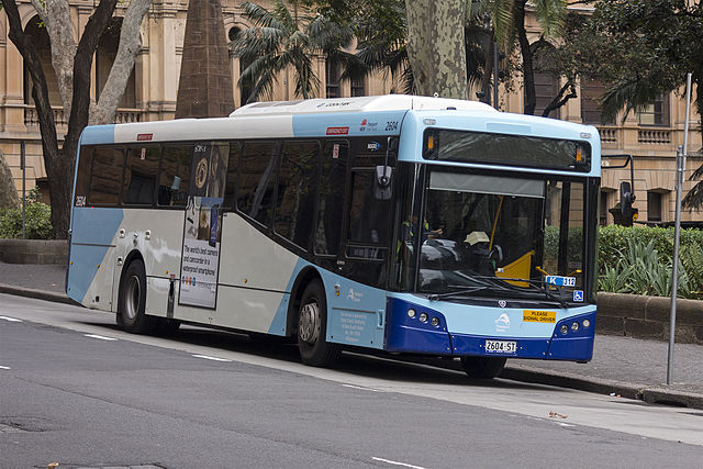 A Bustech VST bodied Scania K280UB operated by State Transit