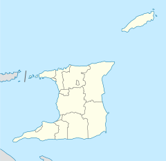 Trinity på en karta över Trinidad och Tobago