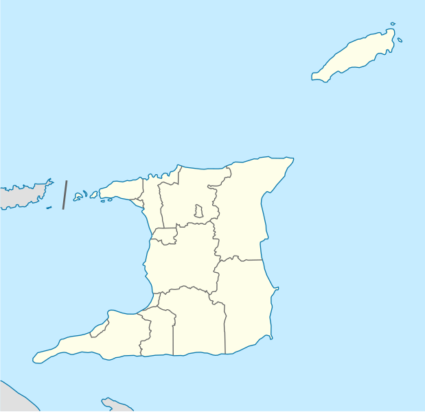 File:Trinidad and Tobago location map.svg