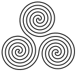 Triple-Spiral-Symbol