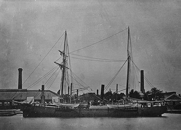 USS Polaris in 1871