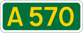 <span class="mw-page-title-main">A570 road</span> Road in England