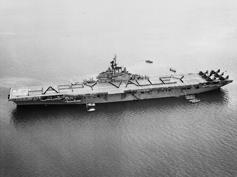 File:USS Valley Forge (CVS-45) at anchor on 20 January 1956.jpg