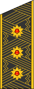 Ukraine Admiral shoulderboard