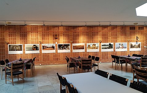 Exhibition at Spånga Town Hall, Stockholm, Sweden.