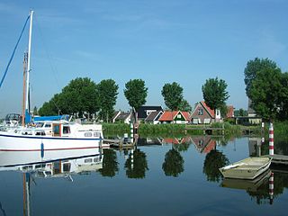 Van Ewijcksluis Hamlet in North Holland, Netherlands