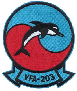 VFA-203 1970-2004 United States Navy Reserve aviation squadron