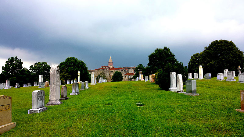 File:View of Westview Cemetery Abbey.jpg