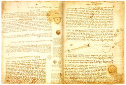 Codex Leicester makalesinin açıklayıcı görüntüsü