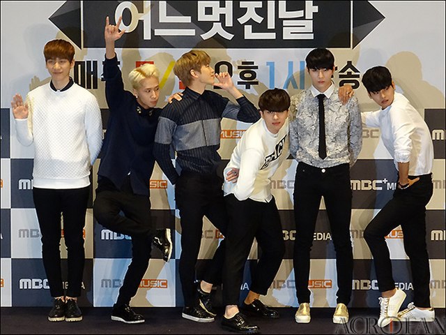 VIXX at their One Fine Day Press Conference (2015)