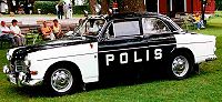 Volvo Amazon Sedan Police 1970
