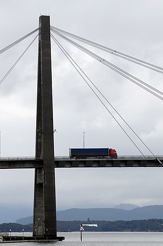 <span class="mw-page-title-main">Stavanger City Bridge</span> Fixed link in Rogoland, Norway