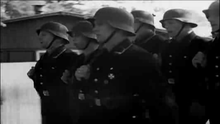 Danish members of the Schalburg Corps, filmed in 1944 Waffen-SS memorial and raw footage (Denmark, 1944) Still 00267 of 14239.png