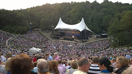 Waldbühne, site of an annual summer concert