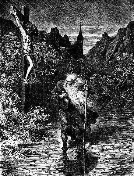The Wandering Jew  by Gustave Doré.