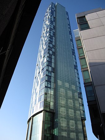 West Tower has been the city's tallest building since completion in 2008.