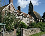 Church of St Mary Witham Friary church and cottages.jpg