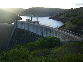 Wolwedans Dam Wolwedansdam vanaf suidooste.jpg