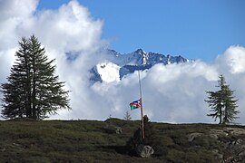 XBG-Antennas with Swiss and Namibian Flag