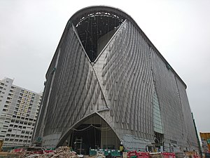 東北面最後階段工程 (2017年11月)