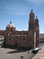 Catedral en Zacatecas, México.