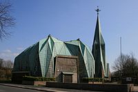 (399) 7-007 Parish Church St. Paulus, Maximilian-Kolbe-Strasse 4 (Neuss-Weckhoven) .jpg