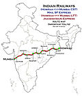(Howrah - Mumbai) Mail Express and Jnaneshwari Express Route map.jpg