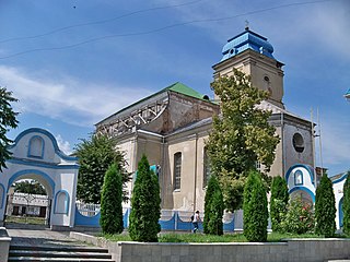 Dubno City in Rivne Oblast, Ukraine