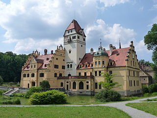 Castello con fossato Schönau