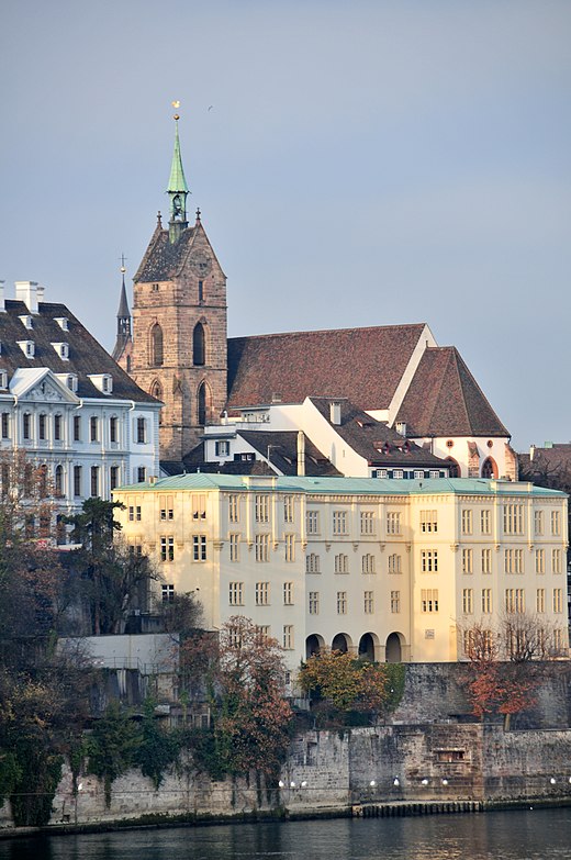 Old main building of the University of Basel—Switzerland's oldest university (1460). The university is among the birthplaces of Renaissance humanism.